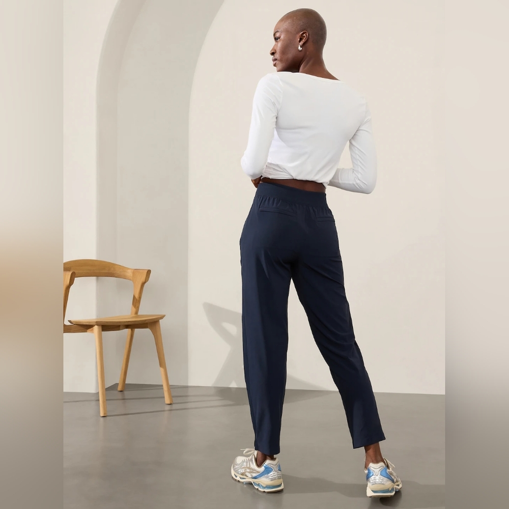 Brooklyn Ankle Pant Navy Blue Size 6